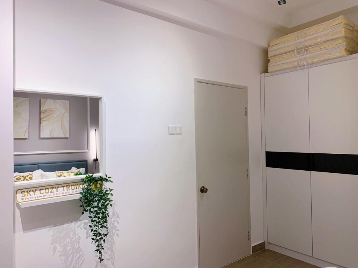 Sky Cozy Troika Residence, 1 Bedroom 4-6 Pax, 2 Bedrooms 6-8 Pax, Pool Vew, Sky & City View, Free Parking, Pool, Unlimited Wifi & Netflix Kota Bharu Buitenkant foto