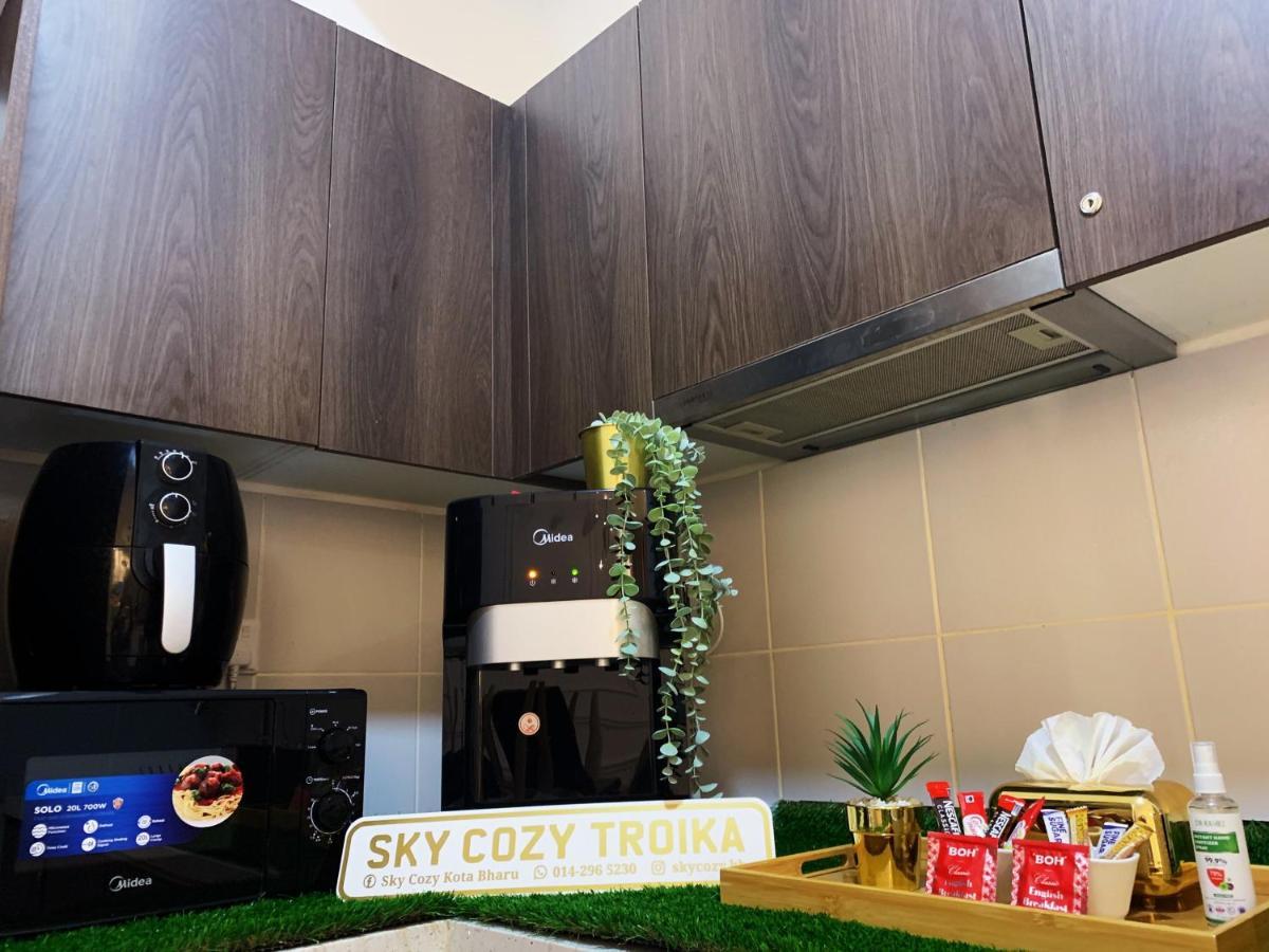 Sky Cozy Troika Residence, 1 Bedroom 4-6 Pax, 2 Bedrooms 6-8 Pax, Pool Vew, Sky & City View, Free Parking, Pool, Unlimited Wifi & Netflix Kota Bharu Buitenkant foto