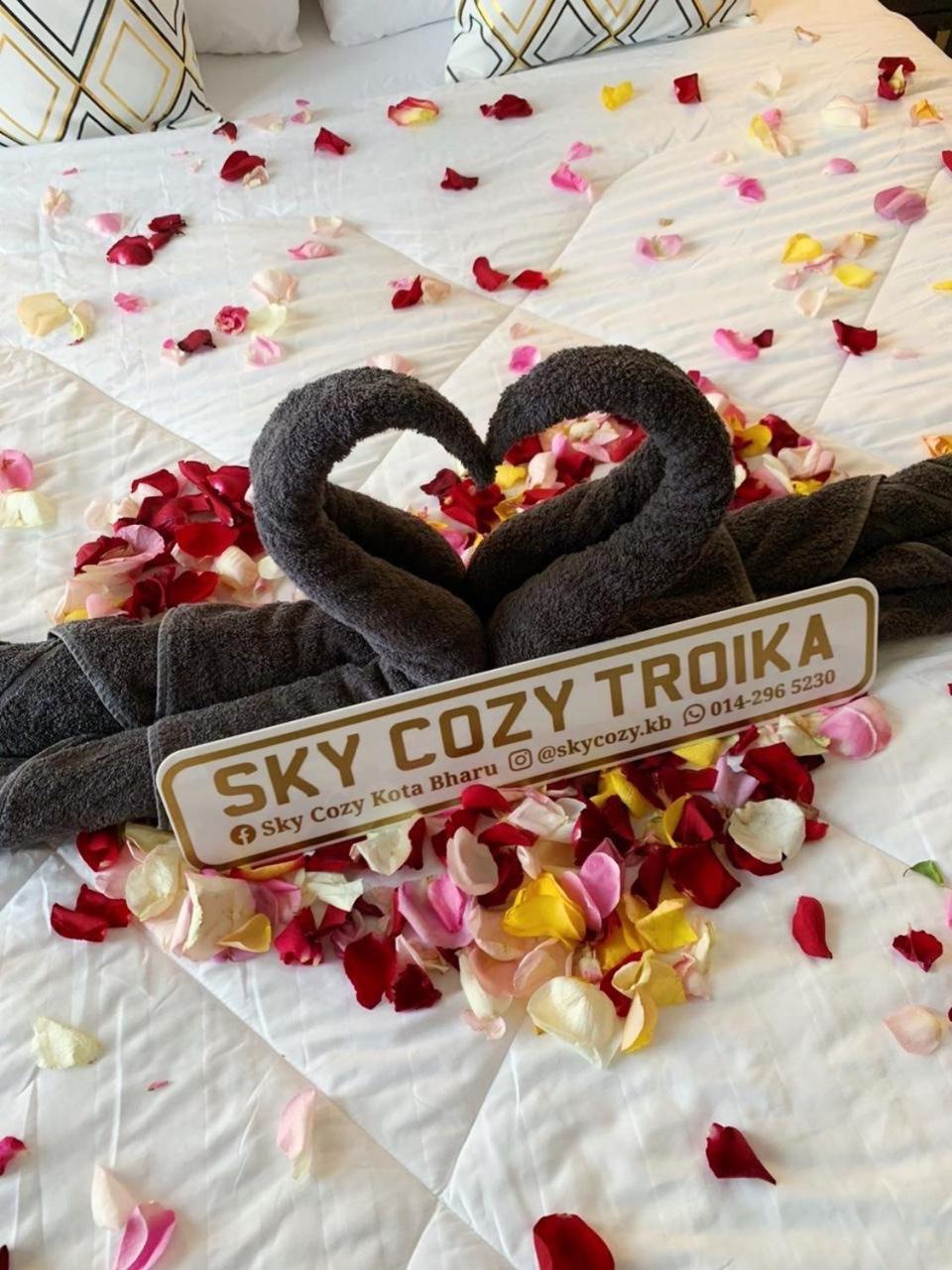 Sky Cozy Troika Residence, 1 Bedroom 4-6 Pax, 2 Bedrooms 6-8 Pax, Pool Vew, Sky & City View, Free Parking, Pool, Unlimited Wifi & Netflix Kota Bharu Buitenkant foto