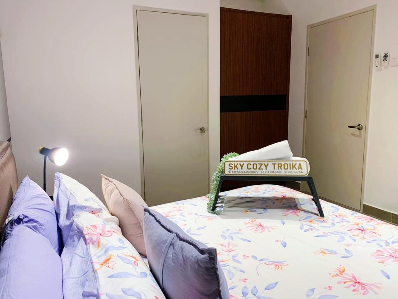 Sky Cozy Troika Residence, 1 Bedroom 4-6 Pax, 2 Bedrooms 6-8 Pax, Pool Vew, Sky & City View, Free Parking, Pool, Unlimited Wifi & Netflix Kota Bharu Buitenkant foto