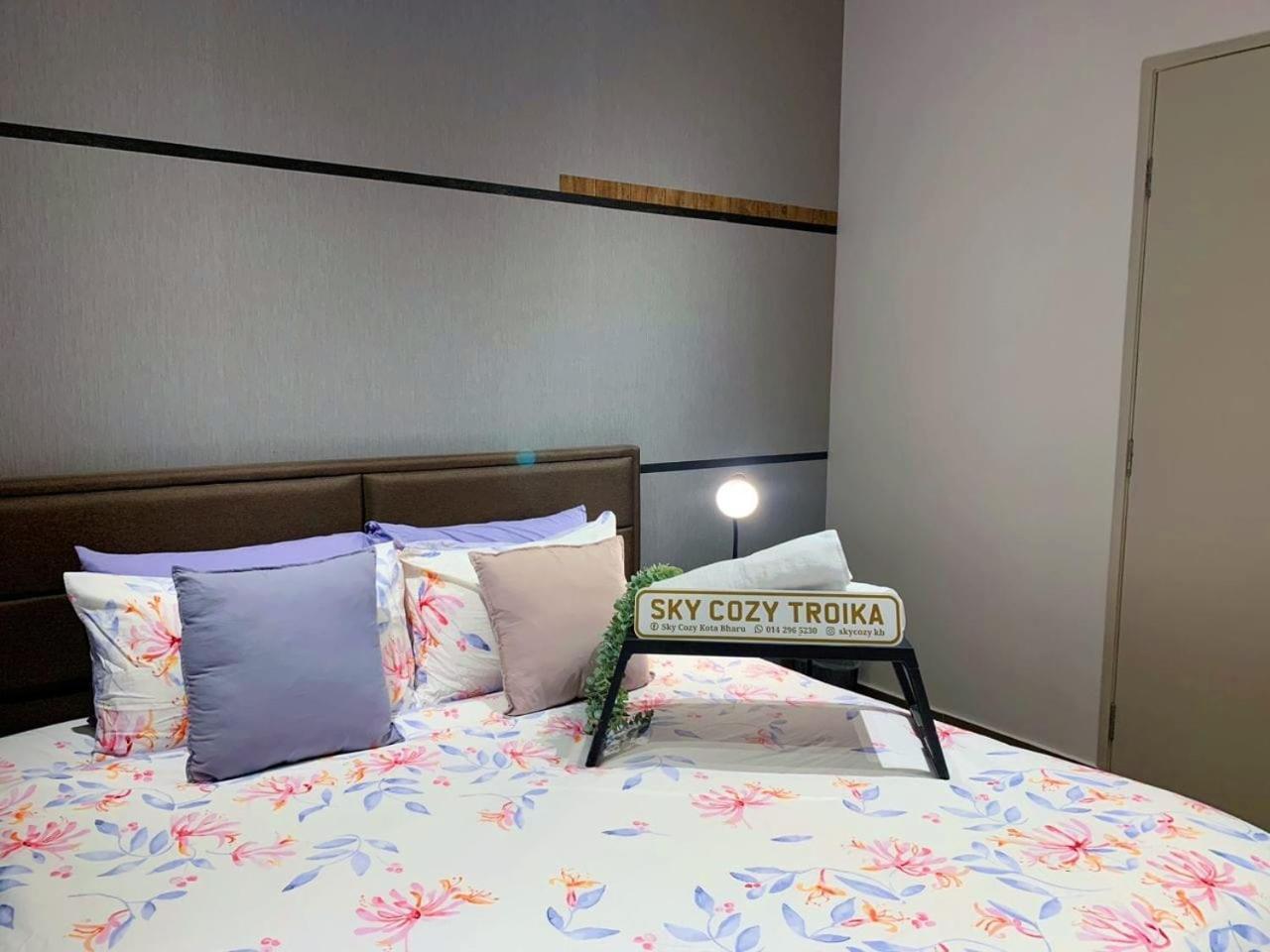 Sky Cozy Troika Residence, 1 Bedroom 4-6 Pax, 2 Bedrooms 6-8 Pax, Pool Vew, Sky & City View, Free Parking, Pool, Unlimited Wifi & Netflix Kota Bharu Buitenkant foto