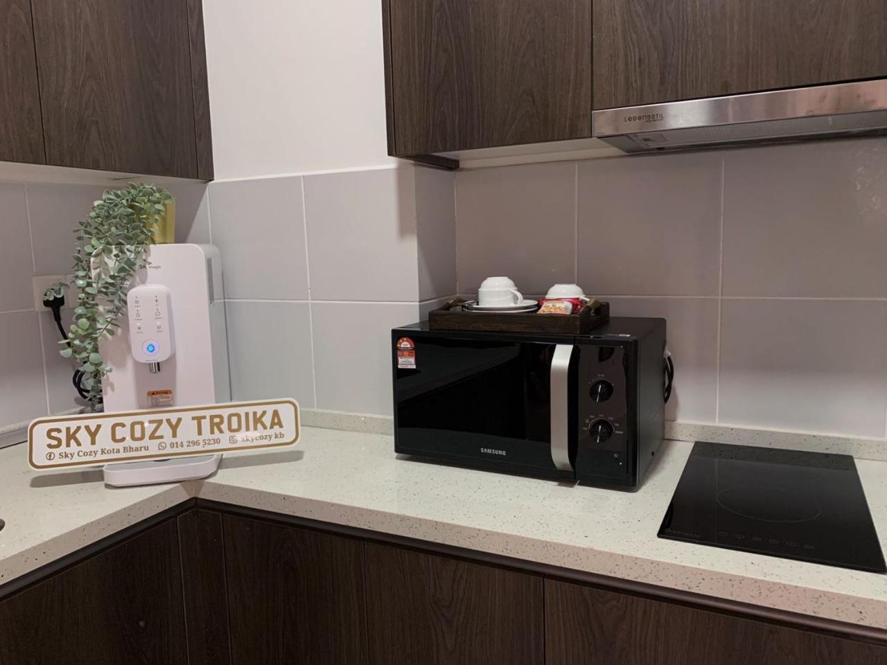 Sky Cozy Troika Residence, 1 Bedroom 4-6 Pax, 2 Bedrooms 6-8 Pax, Pool Vew, Sky & City View, Free Parking, Pool, Unlimited Wifi & Netflix Kota Bharu Buitenkant foto
