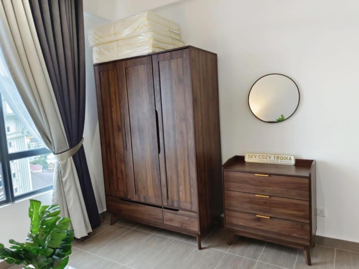 Sky Cozy Troika Residence, 1 Bedroom 4-6 Pax, 2 Bedrooms 6-8 Pax, Pool Vew, Sky & City View, Free Parking, Pool, Unlimited Wifi & Netflix Kota Bharu Buitenkant foto