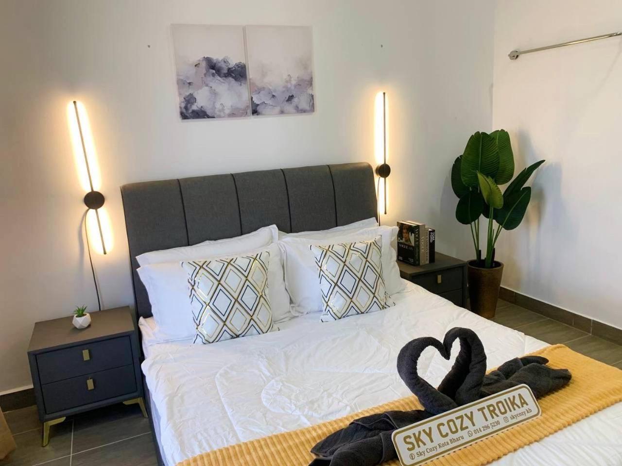 Sky Cozy Troika Residence, 1 Bedroom 4-6 Pax, 2 Bedrooms 6-8 Pax, Pool Vew, Sky & City View, Free Parking, Pool, Unlimited Wifi & Netflix Kota Bharu Buitenkant foto
